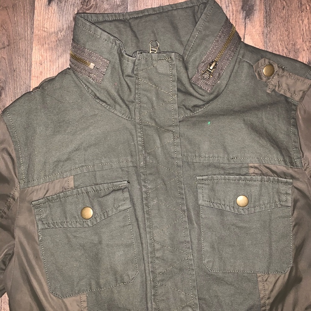 AMERICAN RAG Army green jacket